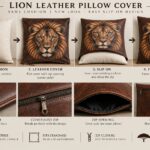 Genuine Leather Sofa Cushion Covers